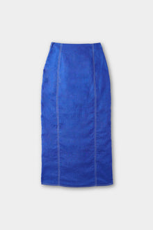 Long Split Skirt | Women | Electric Blue