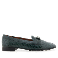 Paulette | Ponderosa Pine Mini Embossed Crocco Faux Leather