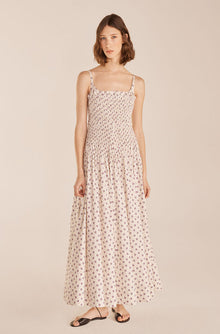 Speckled Fleur Poplin Dress | Suzanne Fleur Snow Combo