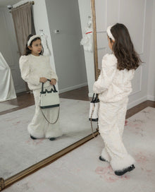 Girl | The Kat Handbag | White x Black