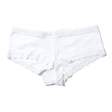 Cotton Boyshort | White