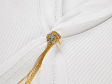 Short Sleeve Knit Top | White