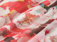 Printed Midi Dress | Red
