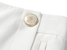 Straight Pants | White