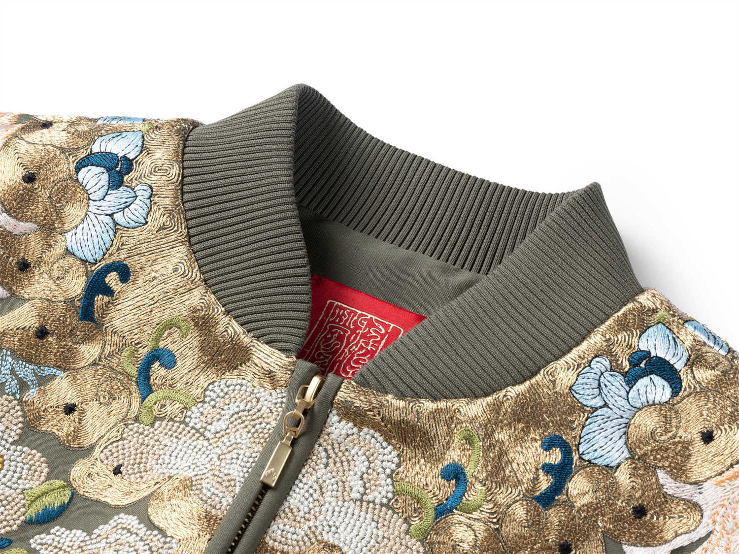 Embroidered Jacket | Green