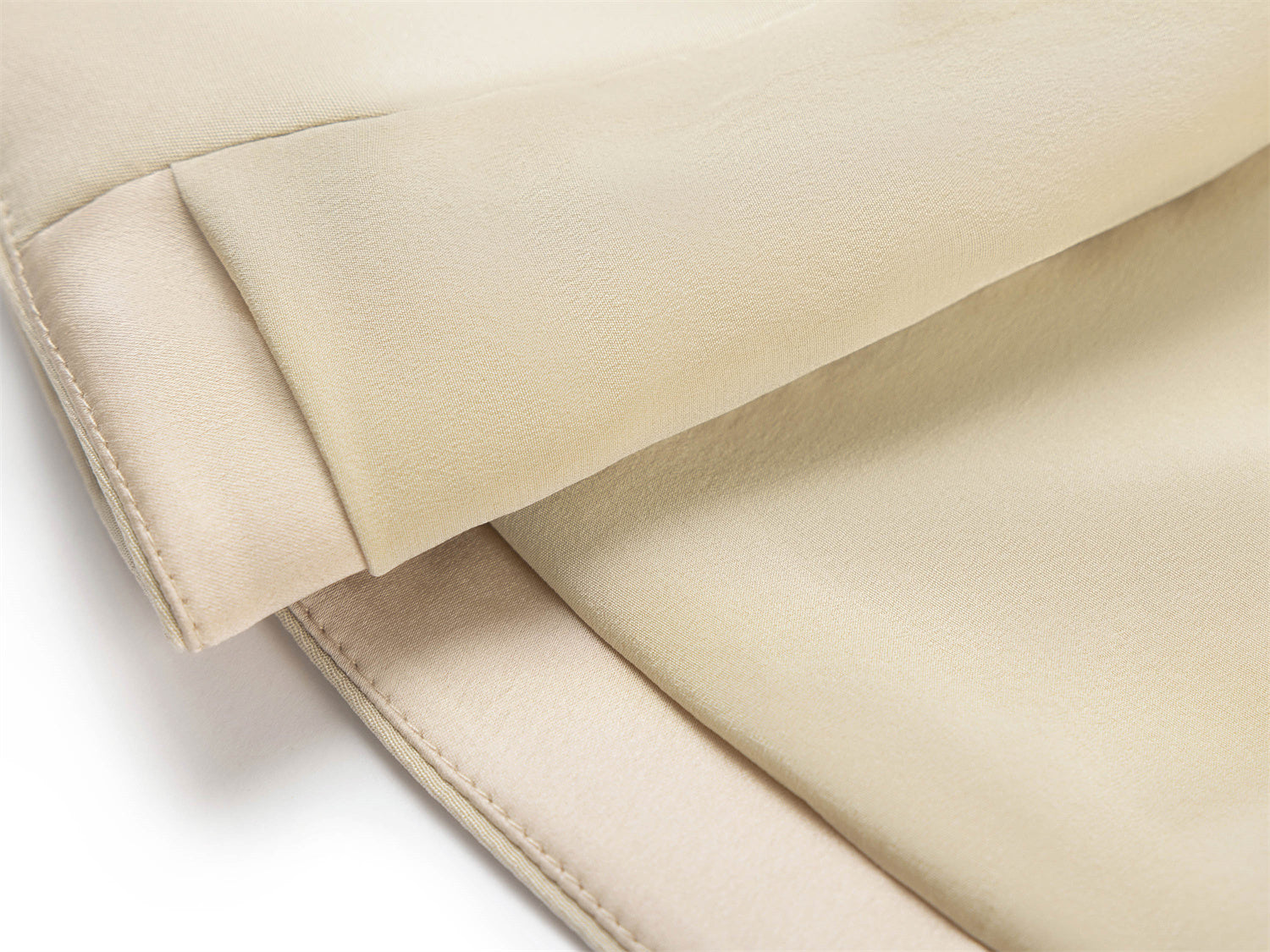 Modified Chinese Cross-Collar Jacket | Beige