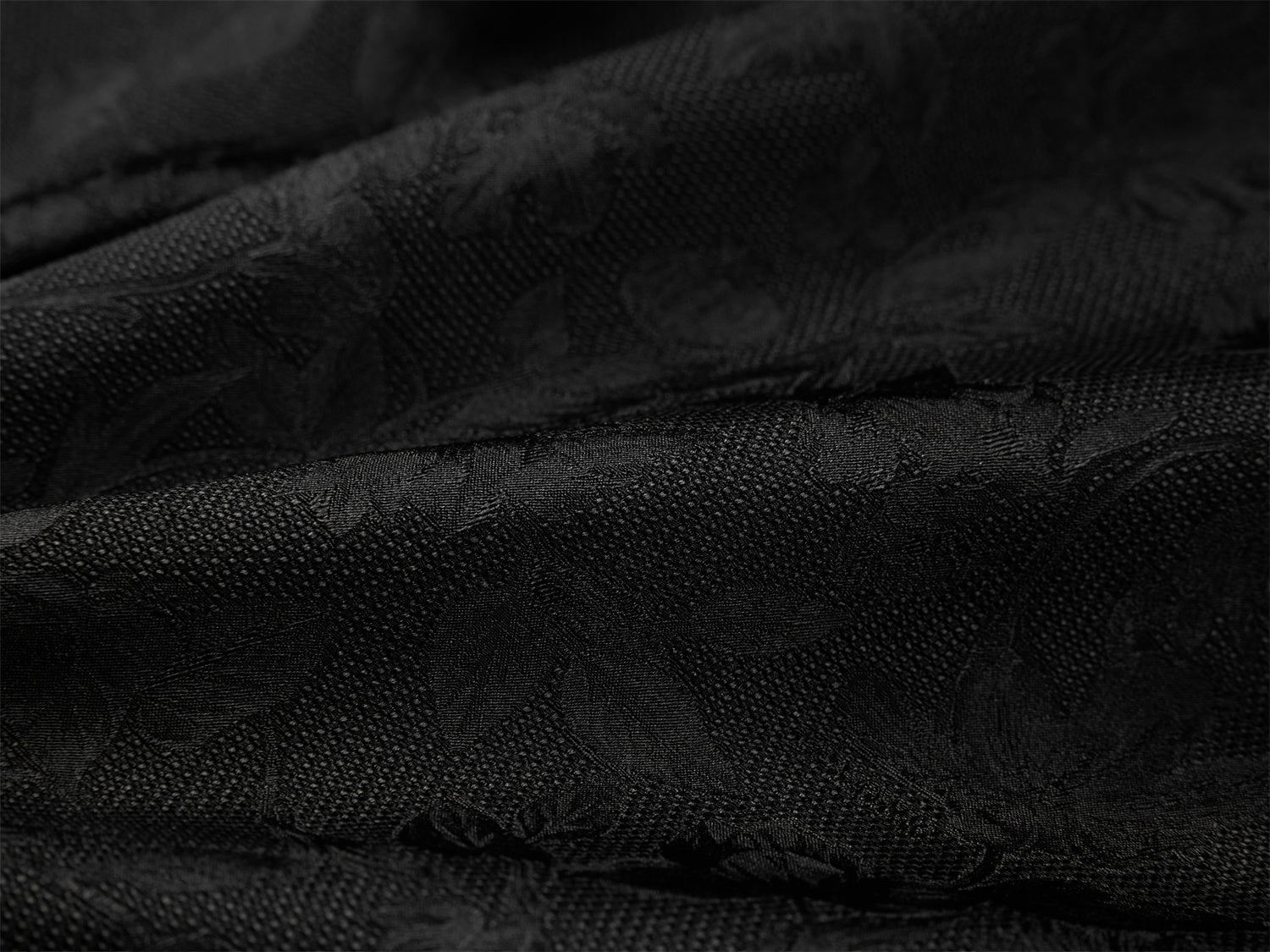 Silk Relaxed-Fit Blazer | Black