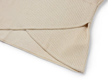 Knit Short Sleeve Top | Beige
