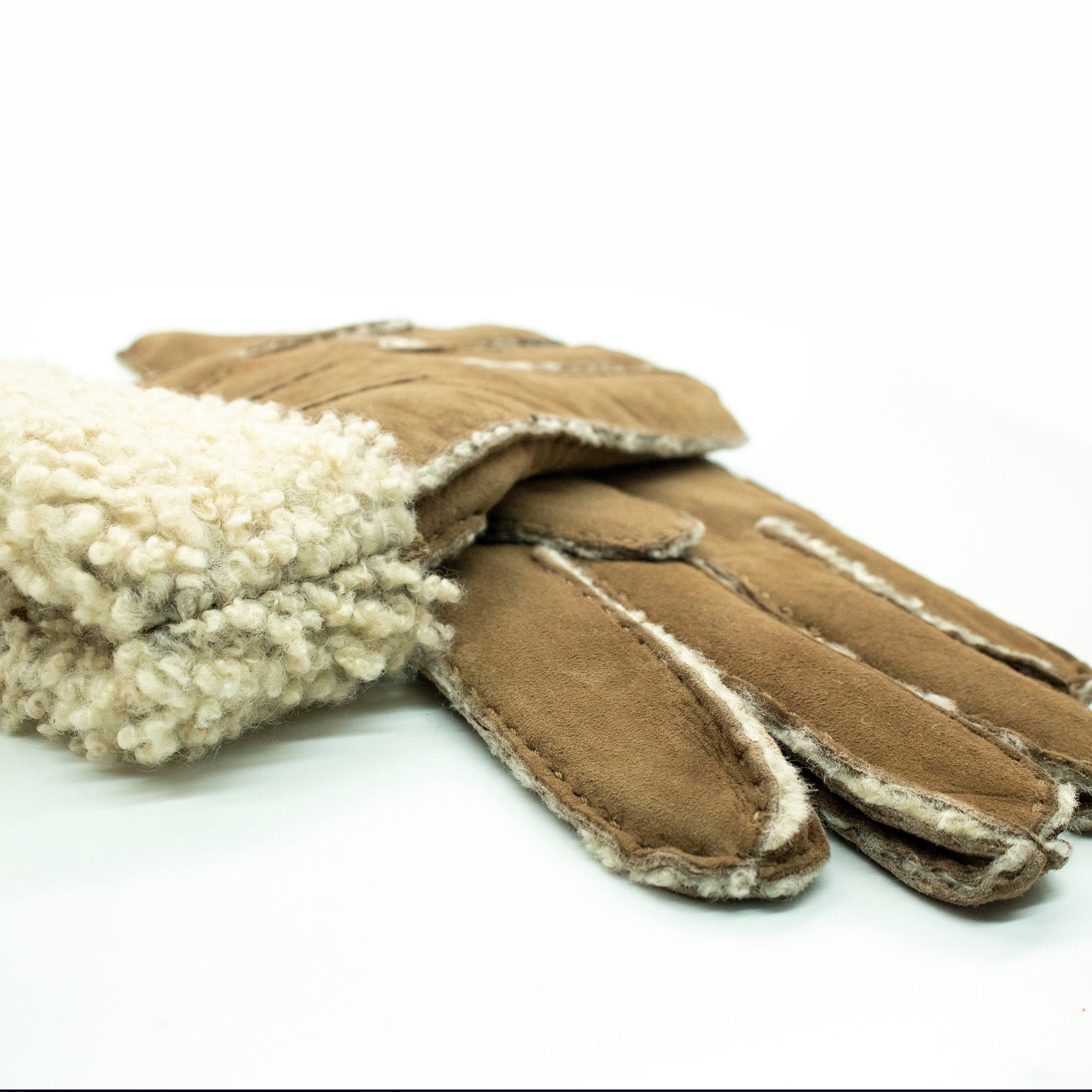 Mens | Shearling Gloves | Greysh Tan