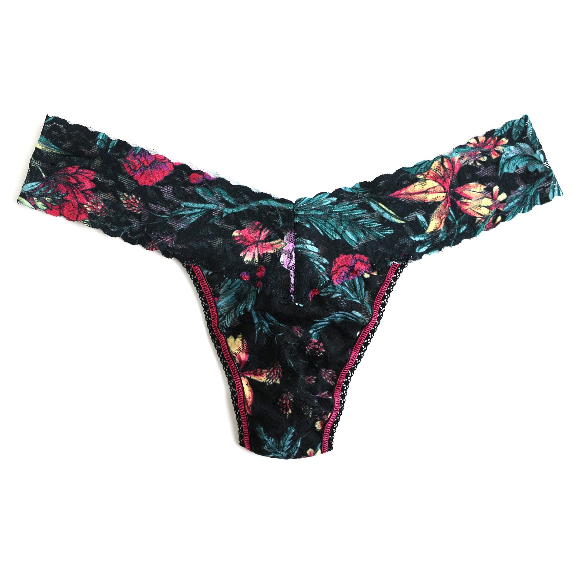 Signature Lace Low Rise Thong V6 | Multi Color