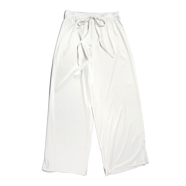Satin Sleep Pant | Light Ivory