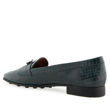 Paulette | Ponderosa Pine Mini Embossed Crocco Faux Leather