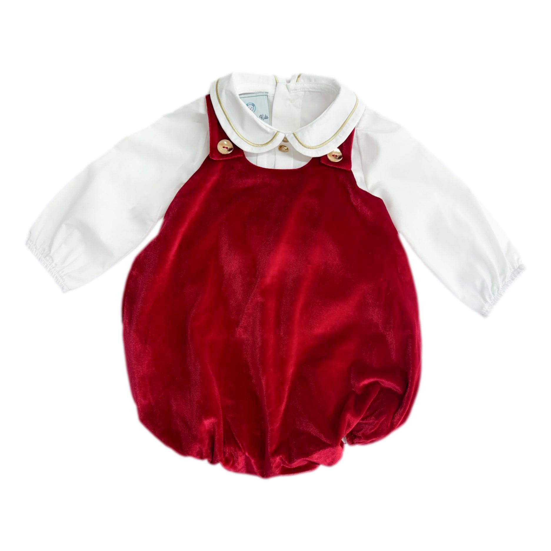 Victor Ceremony Romper and Shirt | Red/White