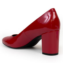 Betsy | Racing Red Patent Faux Leather