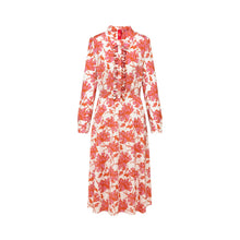 Silk Printed Dress | Pink