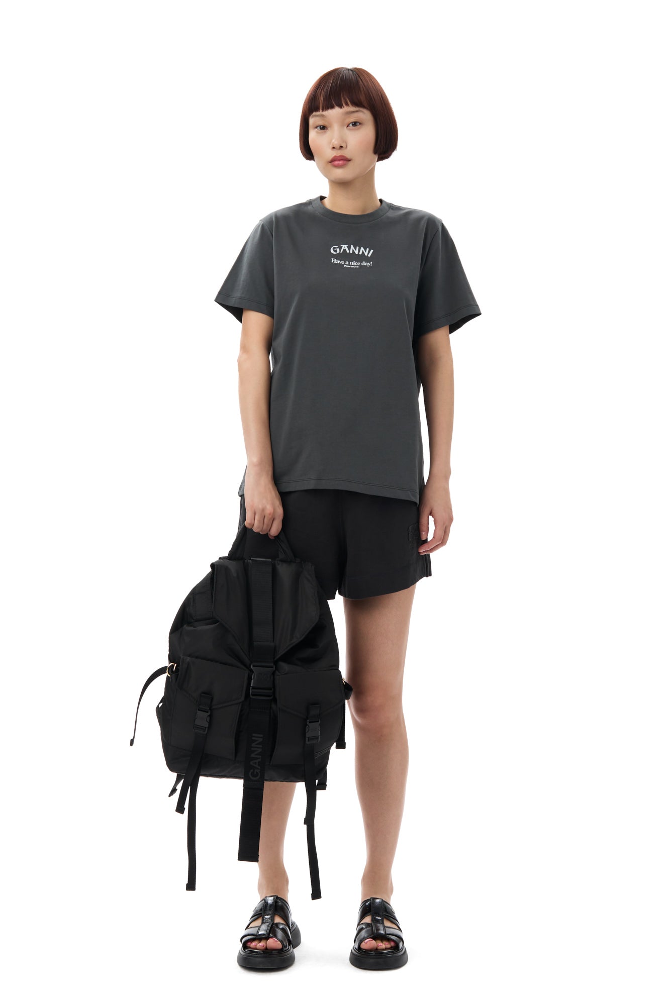 Recycled Tech Backpack | Black