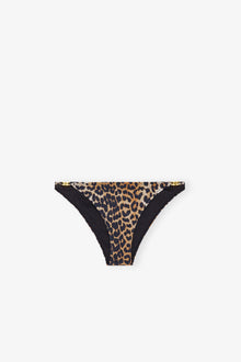 Recycled Printed Emblem Mini Brief | Leopard