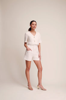 Jazzy Sandal | Gold Mirror Metallic Faux Leather