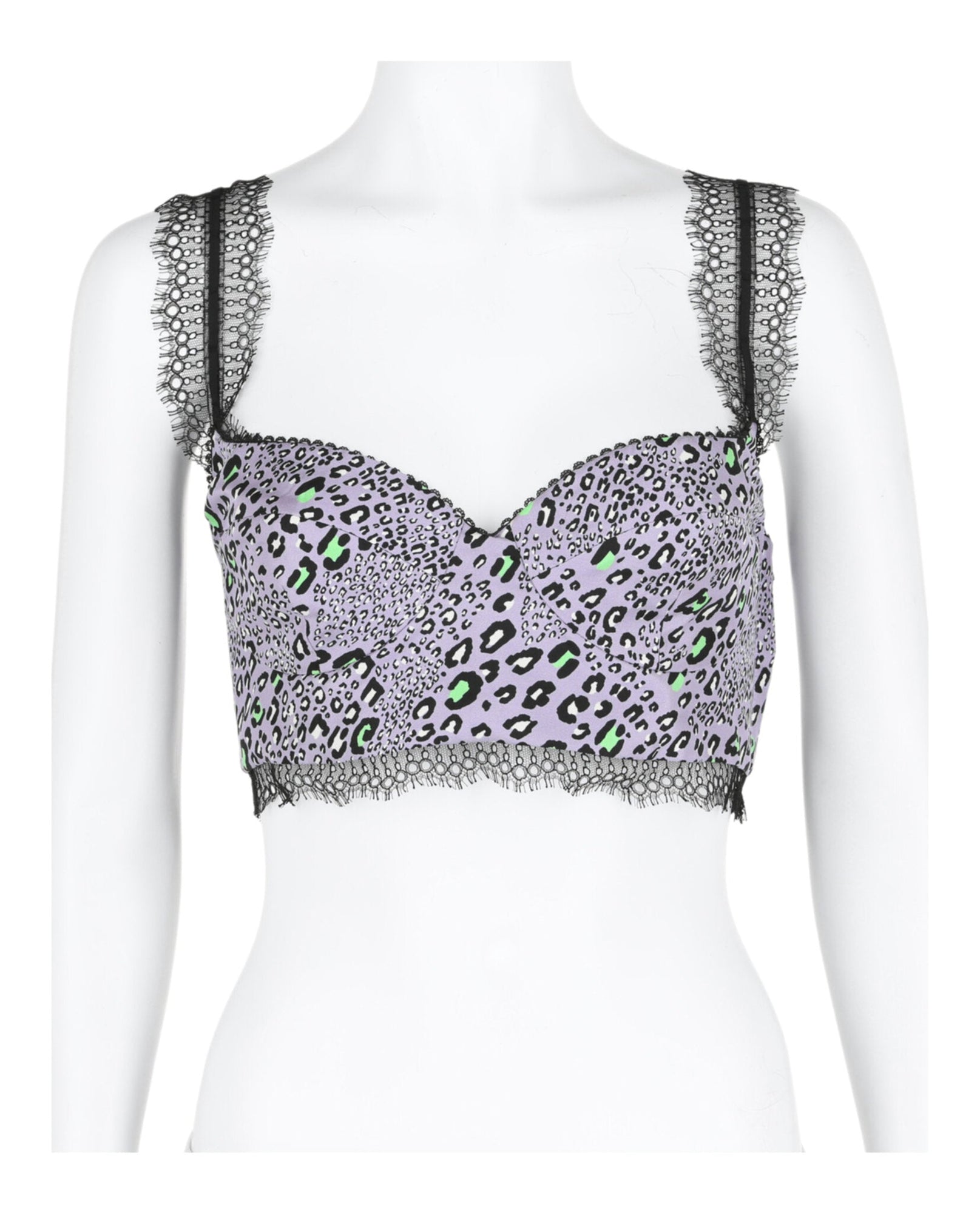 Versace | Animal Print Crop Top