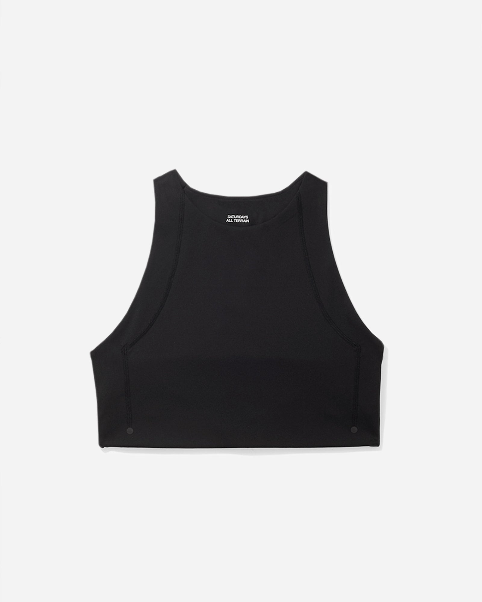 Black | All Terrain High Neck Sports Bra