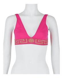 Versace | Greca Border Triangle Bikini Top