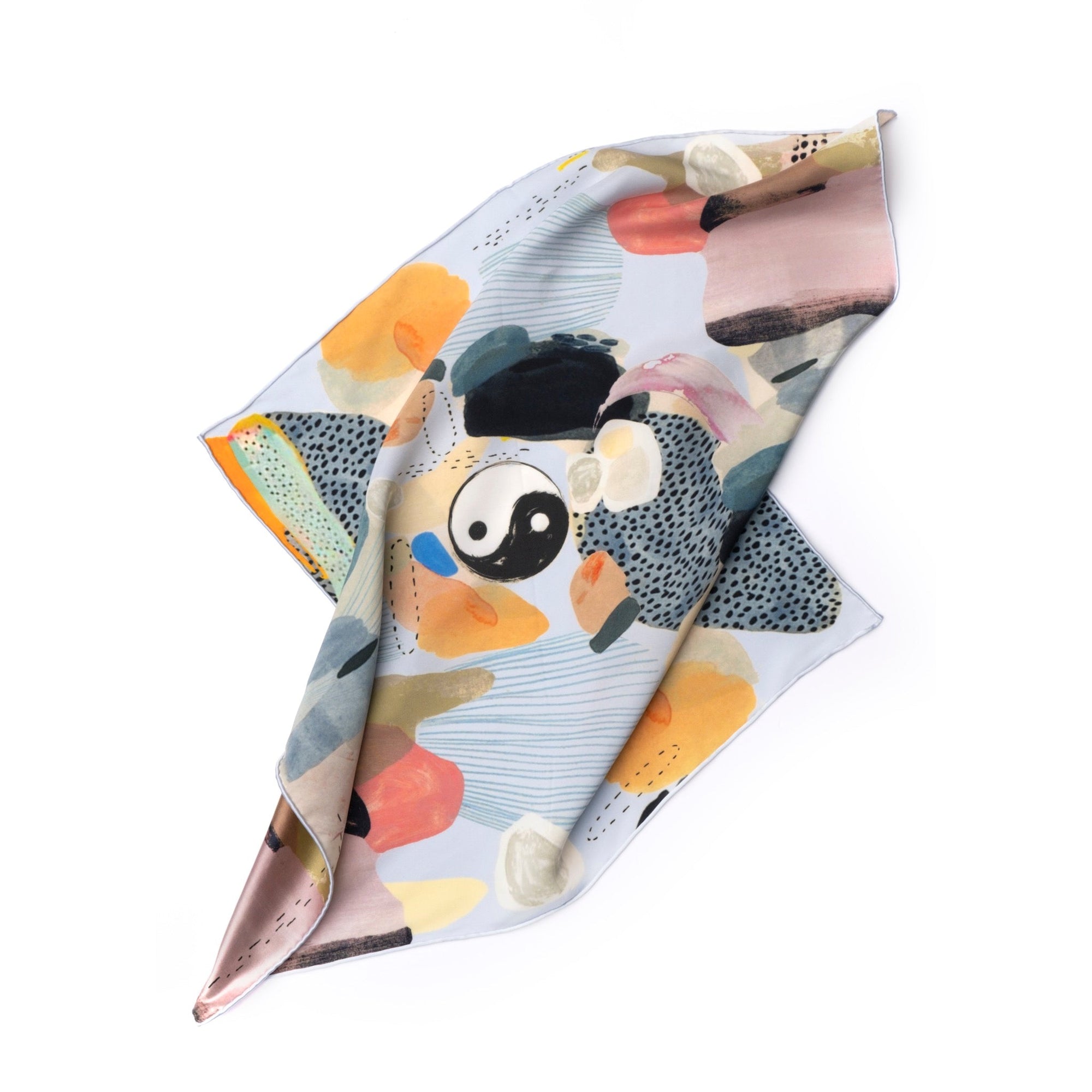 Abstract Printed Square Scarf - Dannijo