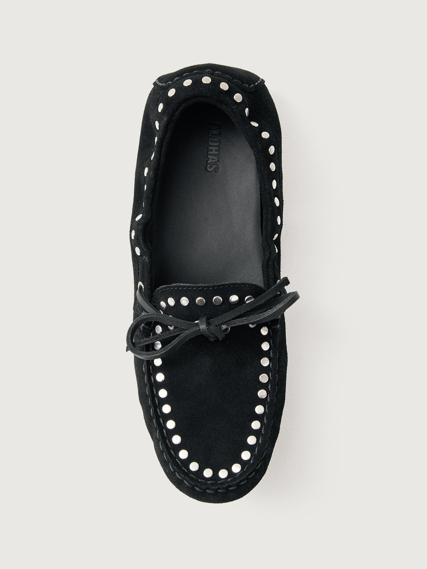 Calla Suede Studs | Black