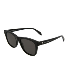 Alexander McQueen | Unisex | Square Acetate Sunglasses | Black