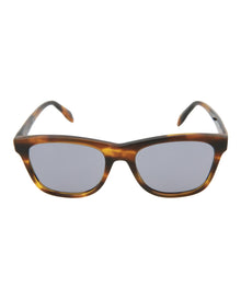 Alexander McQueen | Unisex | Square Acetate Sunglasses | Yellow