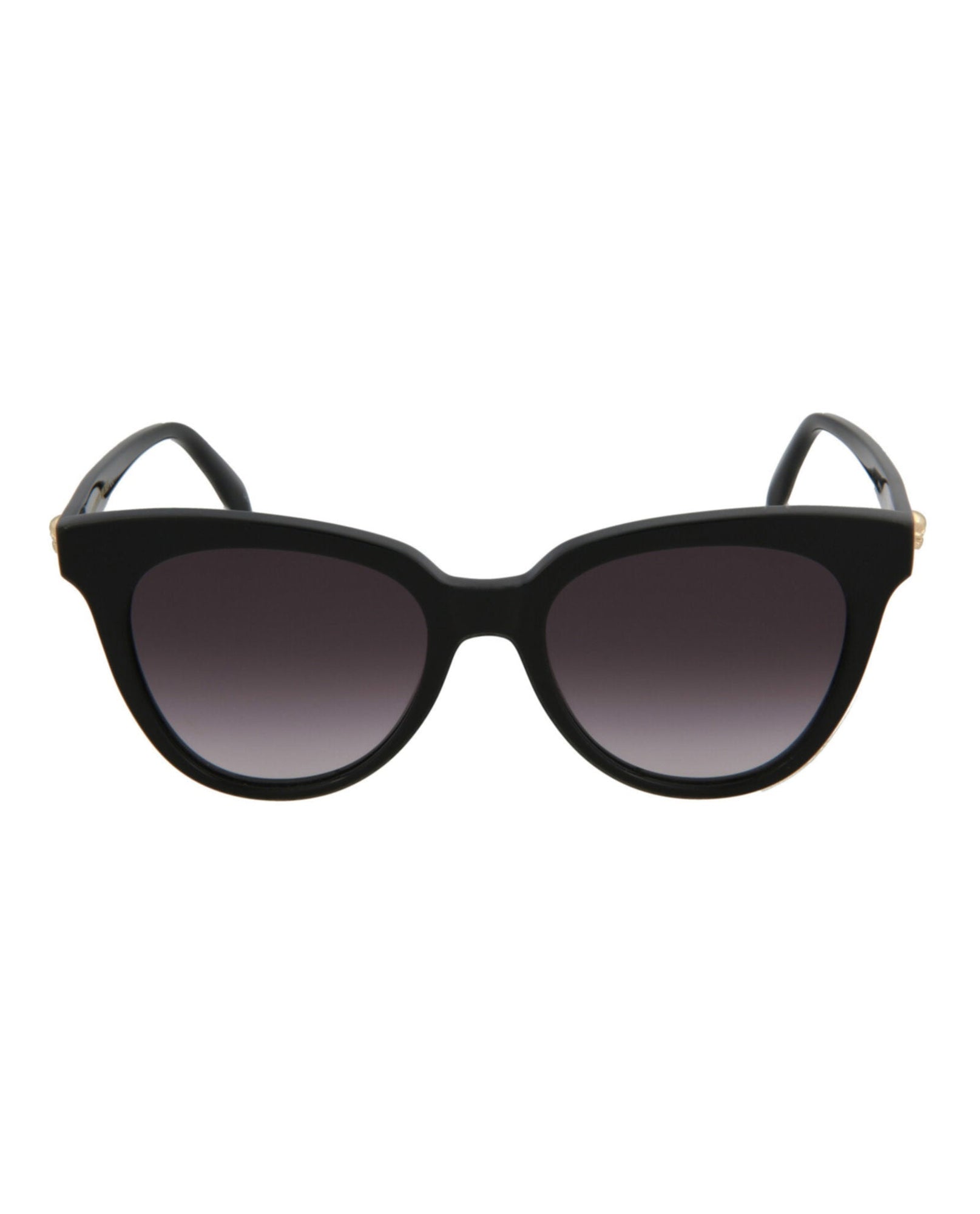 Alexander McQueen | Women | Cat Eye Acetate Sunglasses | Black