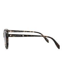 Alexander McQueen | Women | Cat Eye Acetate Sunglasses | Havana