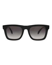 Alexander McQueen | Men | Square Acetate Sunglasses | Black