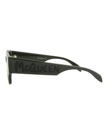 Alexander McQueen | Men | Square/Rectangle Acetate Sunglasses | Green