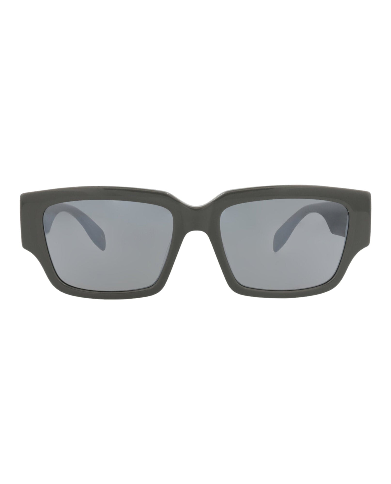 Alexander McQueen | Men | Square Recycled Acetate Sunglasses | Grey
