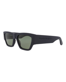 Alexander McQueen | Men | Square Recycled Acetate Sunglasses | Blue