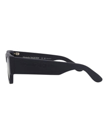 Alexander McQueen | Men | Square Recycled Acetate Sunglasses | Blue