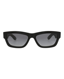 Alexander McQueen | Unisex | Square Recycled Acetate Sunglasses | Black