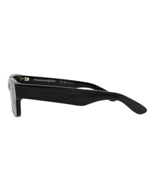 Alexander McQueen | Unisex | Square Recycled Acetate Sunglasses | Black