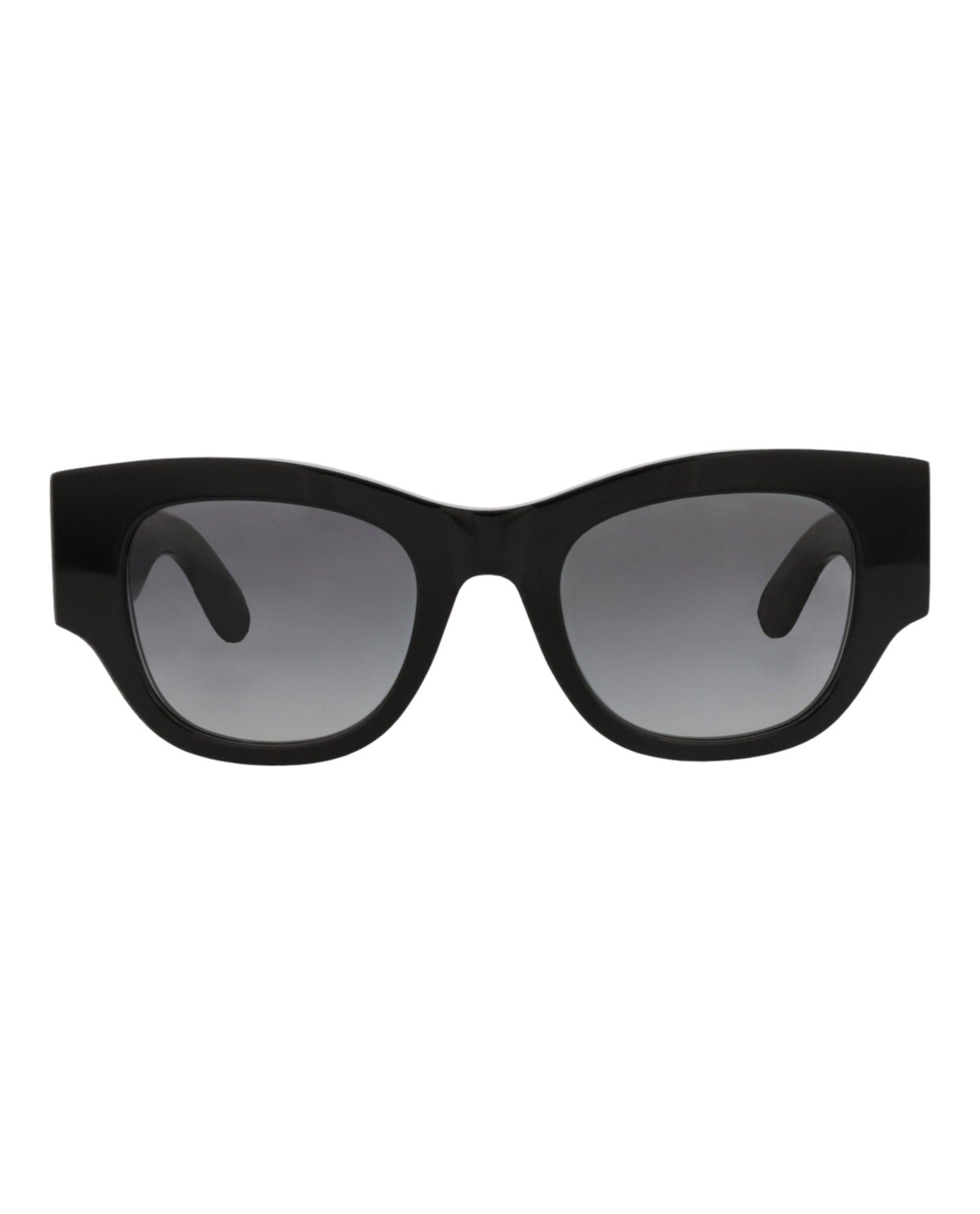 Alexander McQueen | Women | Square Recycled Acetate Sunglasses | Black
