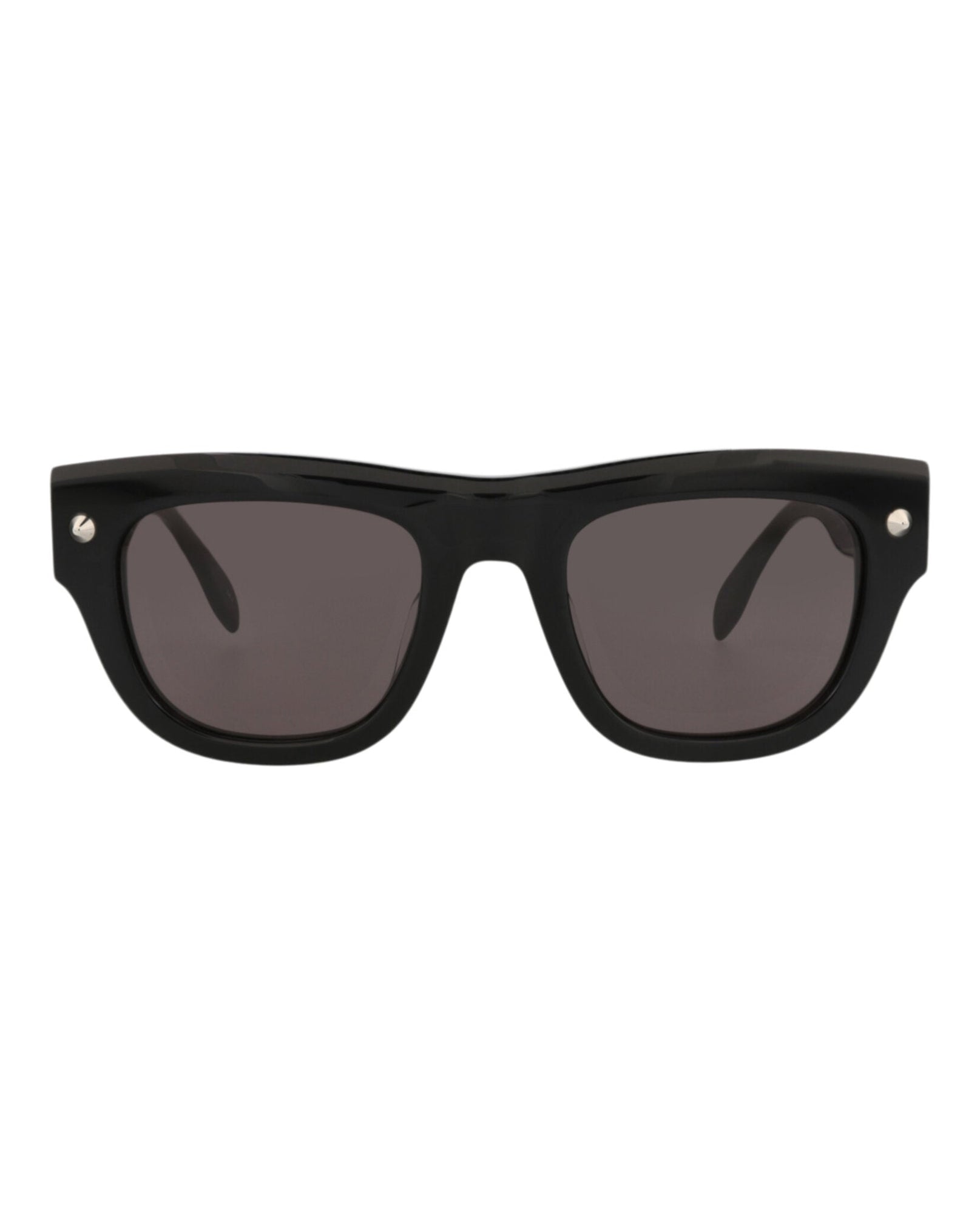 Alexander McQueen | Men | Square Recycled Acetate Sunglasses | Black