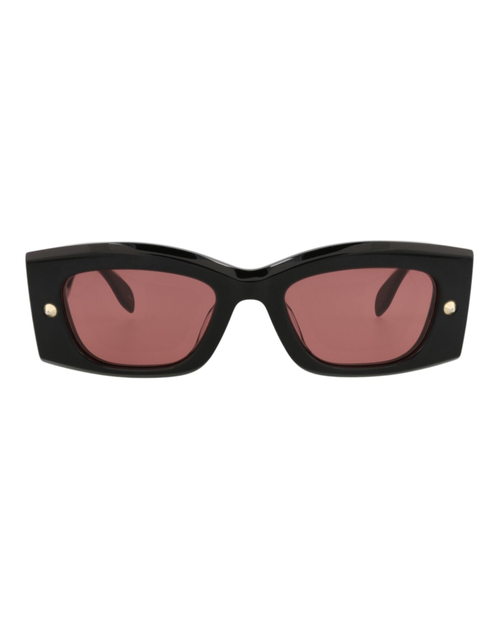 Alexander McQueen | Unisex | Square Recycled Acetate Sunglasses | Black