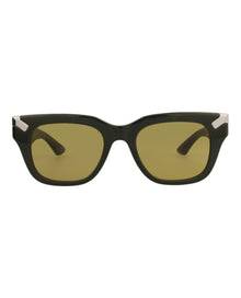 Alexander McQueen | Men | Square Recycled Acetate Sunglasses | Green