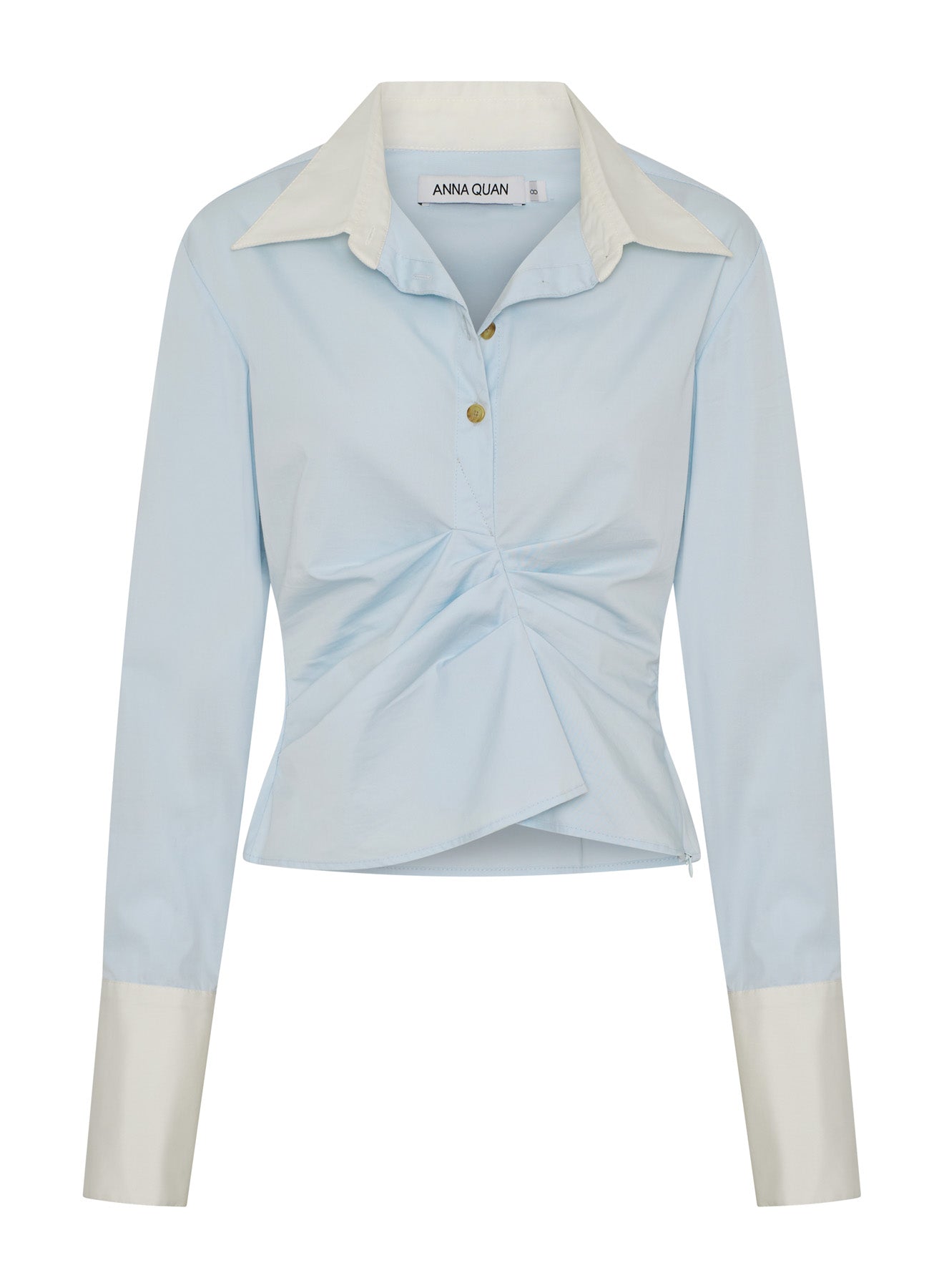 Thea Shirt | Cielo W/ Swan
