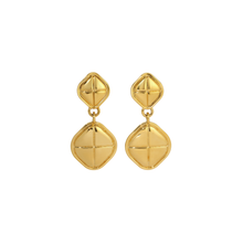 Alma Clip-On Earrings | Gold-Plated on Brass