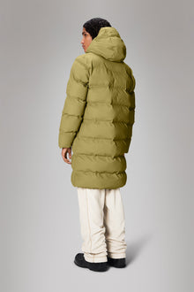 Alta Longer Puffer Jacket | Khaki