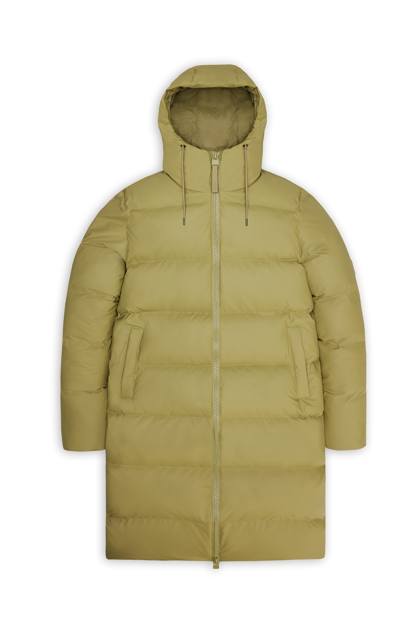 Alta Longer Puffer Jacket | Khaki