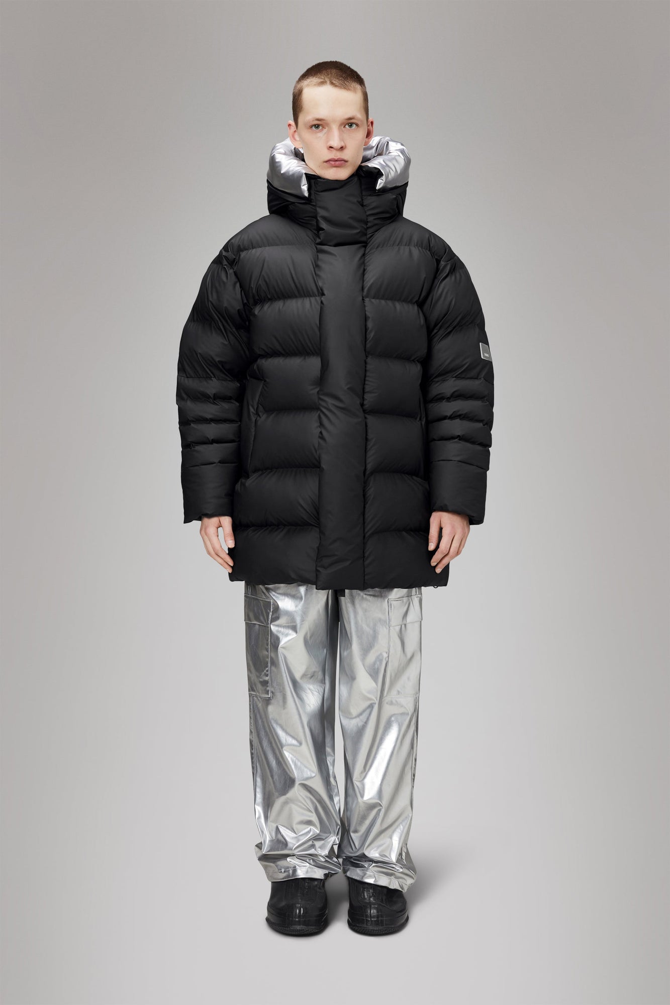 Alta Vision Long Puffer Jacket | Black