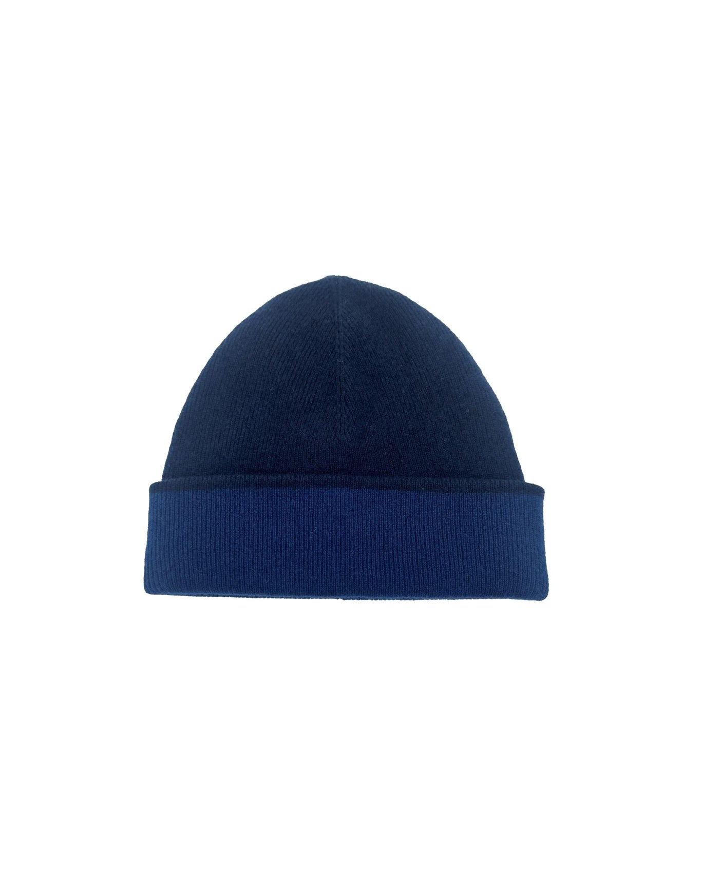 Amicale Cashmere | Men | Knit Hat | Navy V1