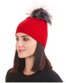 Amicale Cashmere | Women | Women's Hat | Red