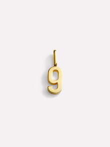 Number Charm - Number Charm | 14K Gold on Sterling Silver